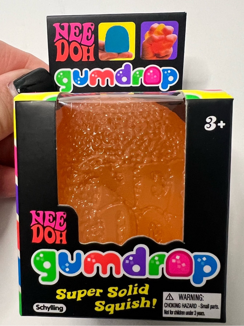 NWT Authentic Schylling Gumdrop Needoh - Orange